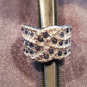 Casual Blue stone ring